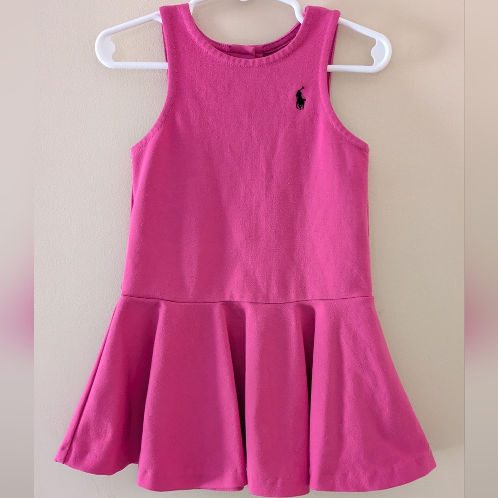 Polo Ralph Lauren Pink Sleeveless Dress ~ Sz 3